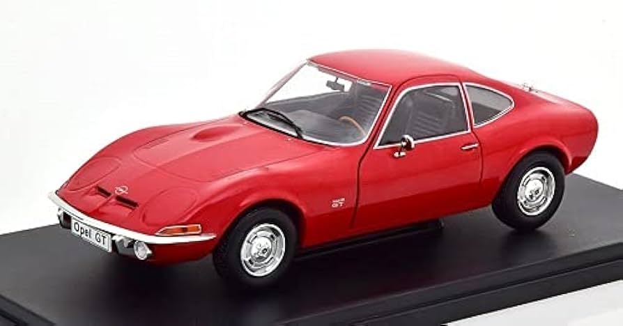 Amazon | アシェット 1/24 オペル・GT 1900 red 1968 | ミニカー